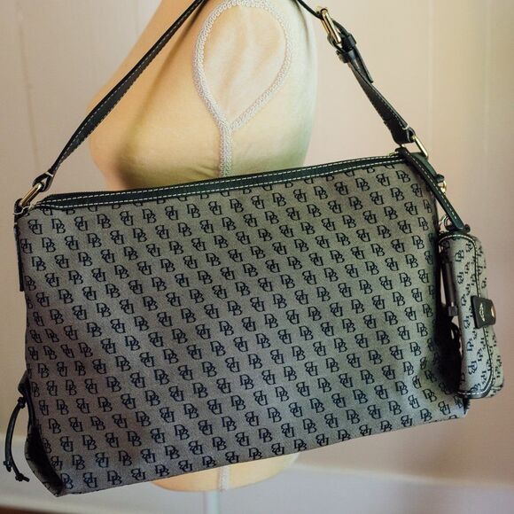 D&B Large Canvas Bag and Matching Pouch - Picture 1 of 11